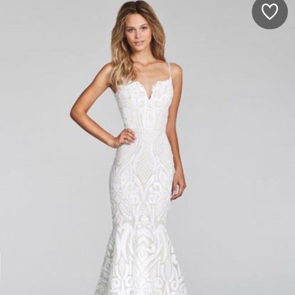 Hayley Paige Blush West 1710 wedding dress